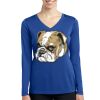 Women's Long Sleeve PosiCharge ® Competitor V Neck Tee Thumbnail