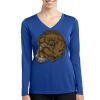 Women's Long Sleeve PosiCharge ® Competitor V Neck Tee Thumbnail