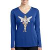 Women's Long Sleeve PosiCharge ® Competitor V Neck Tee Thumbnail
