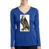 Women's Long Sleeve PosiCharge ® Competitor V Neck Tee Thumbnail