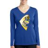 Women's Long Sleeve PosiCharge ® Competitor V Neck Tee Thumbnail