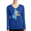Women's Long Sleeve PosiCharge ® Competitor V Neck Tee Thumbnail