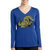 Women's Long Sleeve PosiCharge ® Competitor V Neck Tee Thumbnail