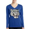 Women's Long Sleeve PosiCharge ® Competitor V Neck Tee Thumbnail
