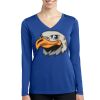 Women's Long Sleeve PosiCharge ® Competitor V Neck Tee Thumbnail