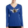 Women's Long Sleeve PosiCharge ® Competitor V Neck Tee Thumbnail