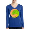 Women's Long Sleeve PosiCharge ® Competitor V Neck Tee Thumbnail