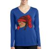 Women's Long Sleeve PosiCharge ® Competitor V Neck Tee Thumbnail
