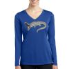 Women's Long Sleeve PosiCharge ® Competitor V Neck Tee Thumbnail