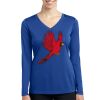 Women's Long Sleeve PosiCharge ® Competitor V Neck Tee Thumbnail
