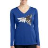 Women's Long Sleeve PosiCharge ® Competitor V Neck Tee Thumbnail