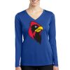 Women's Long Sleeve PosiCharge ® Competitor V Neck Tee Thumbnail