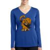 Women's Long Sleeve PosiCharge ® Competitor V Neck Tee Thumbnail