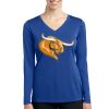 Women's Long Sleeve PosiCharge ® Competitor V Neck Tee Thumbnail
