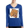 Women's Long Sleeve PosiCharge ® Competitor V Neck Tee Thumbnail