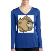 Women's Long Sleeve PosiCharge ® Competitor V Neck Tee Thumbnail