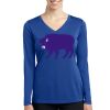 Women's Long Sleeve PosiCharge ® Competitor V Neck Tee Thumbnail