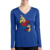 Women's Long Sleeve PosiCharge ® Competitor V Neck Tee Thumbnail