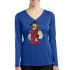 Women's Long Sleeve PosiCharge ® Competitor V Neck Tee Thumbnail