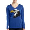 Women's Long Sleeve PosiCharge ® Competitor V Neck Tee Thumbnail