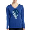 Women's Long Sleeve PosiCharge ® Competitor V Neck Tee Thumbnail