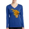 Women's Long Sleeve PosiCharge ® Competitor V Neck Tee Thumbnail