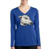 Women's Long Sleeve PosiCharge ® Competitor V Neck Tee Thumbnail