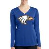 Women's Long Sleeve PosiCharge ® Competitor V Neck Tee Thumbnail