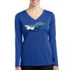 Women's Long Sleeve PosiCharge ® Competitor V Neck Tee Thumbnail