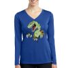 Women's Long Sleeve PosiCharge ® Competitor V Neck Tee Thumbnail