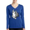 Women's Long Sleeve PosiCharge ® Competitor V Neck Tee Thumbnail