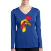 Women's Long Sleeve PosiCharge ® Competitor V Neck Tee Thumbnail