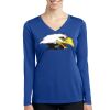 Women's Long Sleeve PosiCharge ® Competitor V Neck Tee Thumbnail