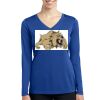 Women's Long Sleeve PosiCharge ® Competitor V Neck Tee Thumbnail