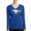 Women's Long Sleeve PosiCharge ® Competitor V Neck Tee Thumbnail