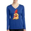 Women's Long Sleeve PosiCharge ® Competitor V Neck Tee Thumbnail