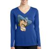 Women's Long Sleeve PosiCharge ® Competitor V Neck Tee Thumbnail