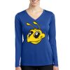 Women's Long Sleeve PosiCharge ® Competitor V Neck Tee Thumbnail