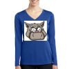 Women's Long Sleeve PosiCharge ® Competitor V Neck Tee Thumbnail