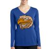 Women's Long Sleeve PosiCharge ® Competitor V Neck Tee Thumbnail