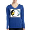 Women's Long Sleeve PosiCharge ® Competitor V Neck Tee Thumbnail