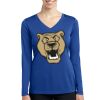Women's Long Sleeve PosiCharge ® Competitor V Neck Tee Thumbnail