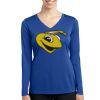 Women's Long Sleeve PosiCharge ® Competitor V Neck Tee Thumbnail