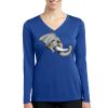 Women's Long Sleeve PosiCharge ® Competitor V Neck Tee Thumbnail