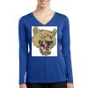 Women's Long Sleeve PosiCharge ® Competitor V Neck Tee Thumbnail