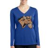 Women's Long Sleeve PosiCharge ® Competitor V Neck Tee Thumbnail