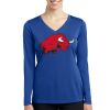 Women's Long Sleeve PosiCharge ® Competitor V Neck Tee Thumbnail