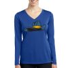 Women's Long Sleeve PosiCharge ® Competitor V Neck Tee Thumbnail