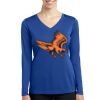 Women's Long Sleeve PosiCharge ® Competitor V Neck Tee Thumbnail