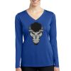 Women's Long Sleeve PosiCharge ® Competitor V Neck Tee Thumbnail